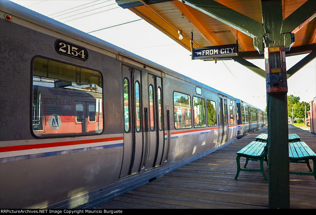 Chicago Transit Authority Rapid Transit Car